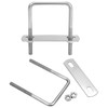 QWORK® 6 Pieces M6 Stainless Steel U Bolt Set, 80