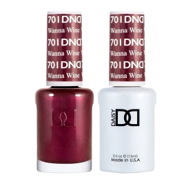 DND DUO Matching Gel & Lacquer #701 - Wanna Wine