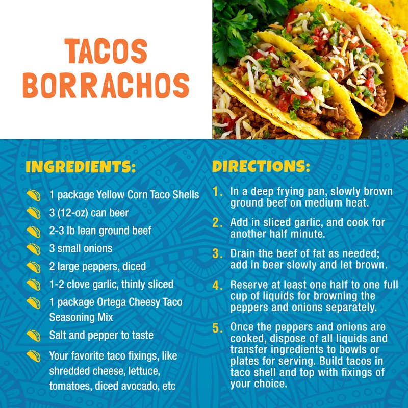 Ortega Taco Shells, Yellow Corn, 18 Count