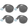 4pcs 1m x 25mm Ratchet Tie Down Straps Adjustable Tie