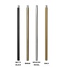 HALIGATE Brushed Nickel M10 Threaded Extension Rod for Pendant Light,