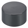 PATIKIL 75mm UPVC Pipe End Cap Fitting, Furniture Grade Plug