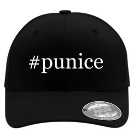 #Punice - Flexfit Adult Men's Baseball Cap Hat, Black, Small/Medium