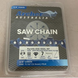 Archer 28" 3/8-050-93DL Ripping Chainsaw Chain Replaces 72RD093G A1EP-RP-93E