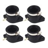 WFLNHB Carburetor Intake Boot Joint Carb Holder with Hose Clamps