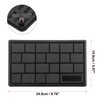 X AUTOHAUX 2pcs Universal Car Floor Mat Foot Heel Plate