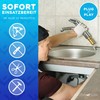 Lobenswerk Siphon for Kitchen Sink with Flexible Drain Hose -
