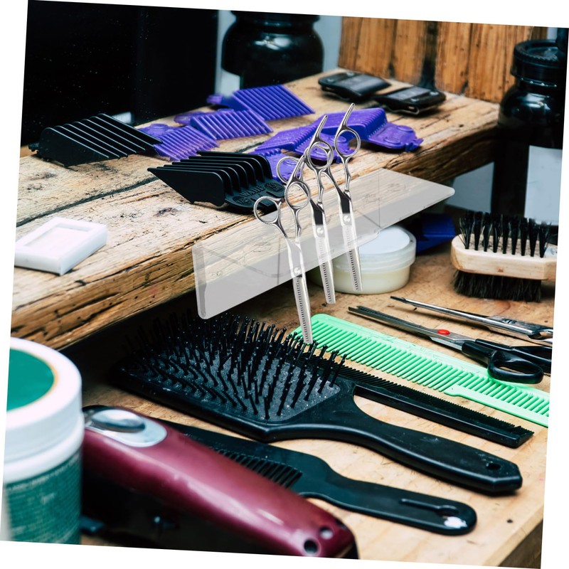 Healeved Professional Hair Stylist Scissor Rack Wall Mount Scissors Stand