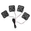 Router Cooling Fans 5V USB Power Heat Sink ABS for