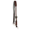 Professional's Choice Tapered Chocolate Roughout Gunslinger Slit-Ear Headstall | Made