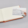 Album S orange +++ 40 sheets photo mounting board and