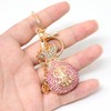 Honbay 1PCS Dollar Symbol Keychain Good Luck Fortune Bag Pendant