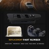JAVOUKA Fully Assembled Window Master Switch and Bezel Fit for