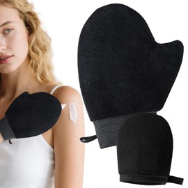 Self-Tanning Glove, Pack of 2, Tanning Glove, for Reusable Glove, Self-Tanner, Suitable for Face and Body Care, Self Tan