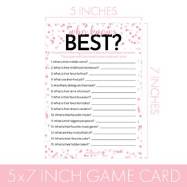 Pink and Black 90th Birthday Game Bundle - Set of 3 Birthday Party Games for 20 Guests, Born in the 1930s Theme