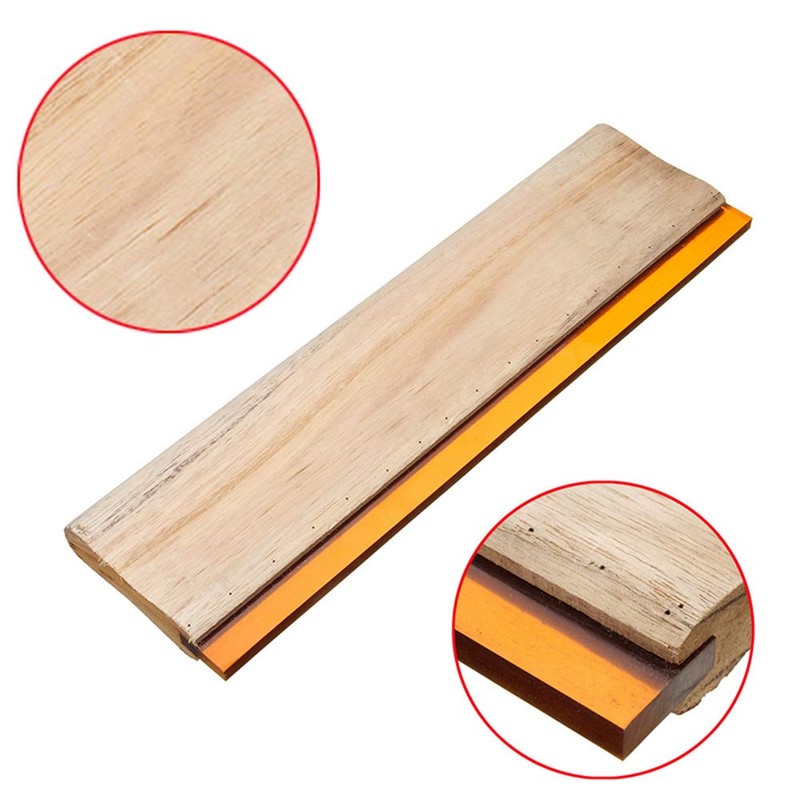 T&F Screen Printing Squeegee 4 sizes Wood Screen Ink Scraper