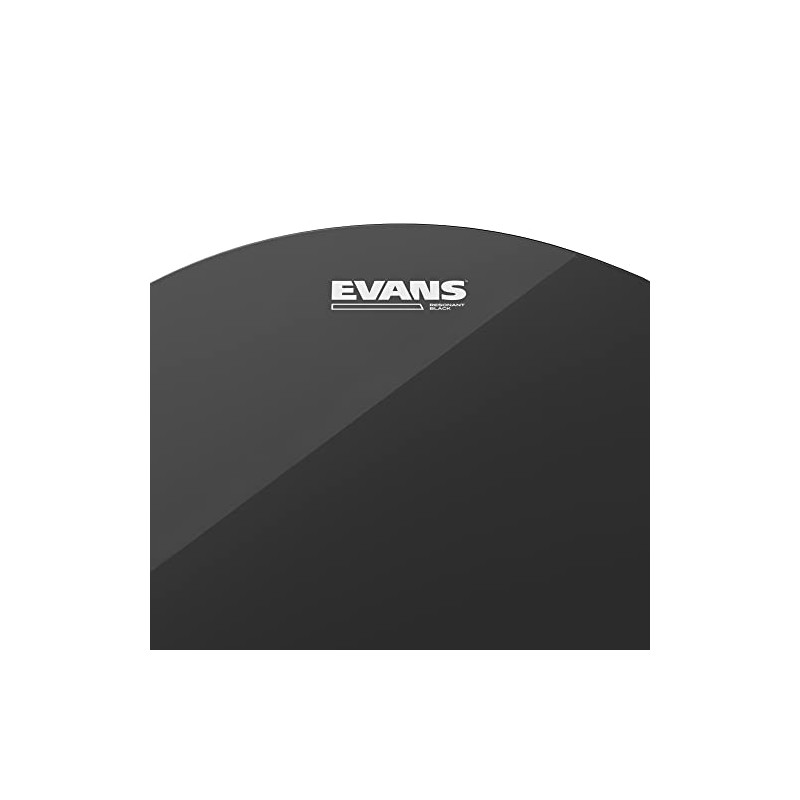 Evans Resonant Black Drumhead, 12 Inch