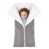 Autumn Winter Baby Warm Blanket Newborn Wrapped Sleeping Bag Stroller