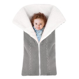 Autumn Winter Baby Warm Blanket Newborn Wrapped Sleeping Bag  Stroller Accessories Blanket