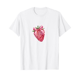 Pink Bow Coquette Aesthetics Y2K Strawberry Girl Women T-Shirt