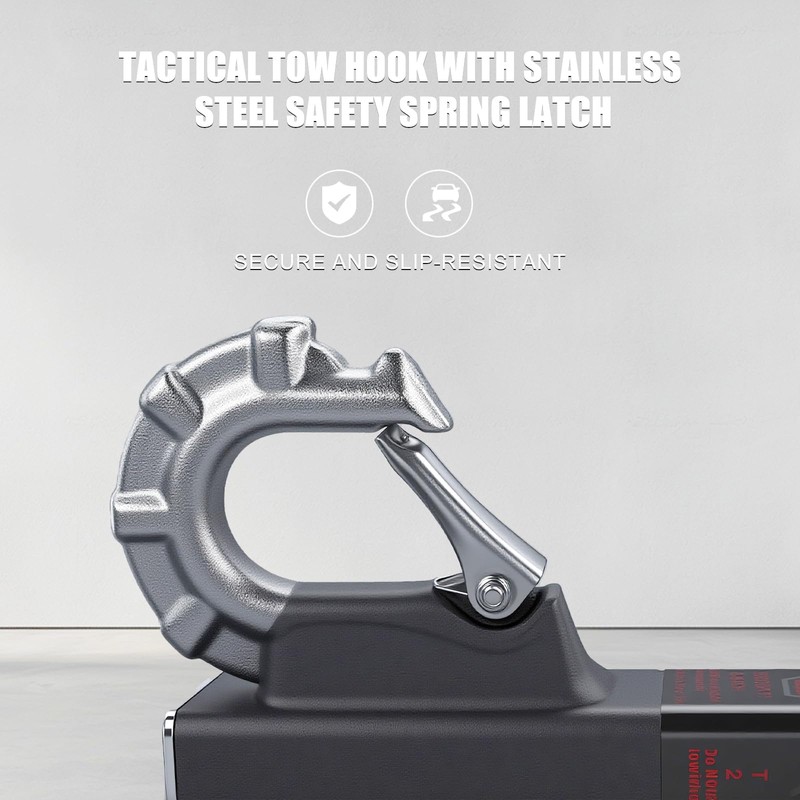 TOPTOW Trailer Hitch Tri-Ball Hitch with Hook, Triple Tow Balls,