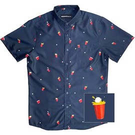 Molokai Fun Novelty Shirts (Beer Pong, XL)