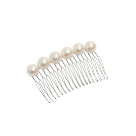 Hasegawa Pearl Comb Party Hair Ornament, Made in Japan, k-48