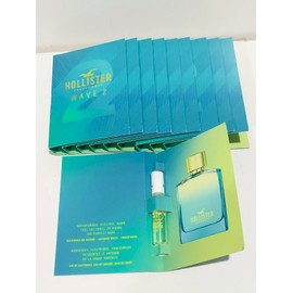 Hollister California Wave 2  Perfume Spray 10 X Sample Vials For Him