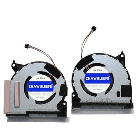 ZHAWULEEFB Replacement New CPU+GPU Cooling Fan for ASUS ROG Ally Handheld Game Console (2023) RC71L FQW1 DFS150705B10T FQWO DFS5F22B049546 DC 5V 0.5A Fan