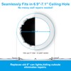 Elaruslux 2 Pack 7 Inch 3CCT Ultra-Thin LED Recessed Light