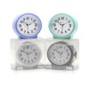 Ravel - Oval Modern Midsize Bedside Alarm Clock with Snooze