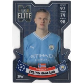 Match Attax Extra 2023 2024 Erling Haaland Pro Elite Trading Card