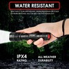 PeakPlus LED Tactical Flashlight PTAC1000 [2 Pack] - Single Mode,