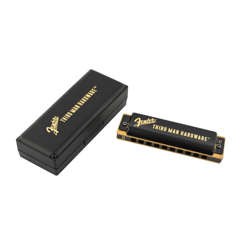 Fender/Third Man x Fender Harmonica Black Fender Jack White [Harmonica]