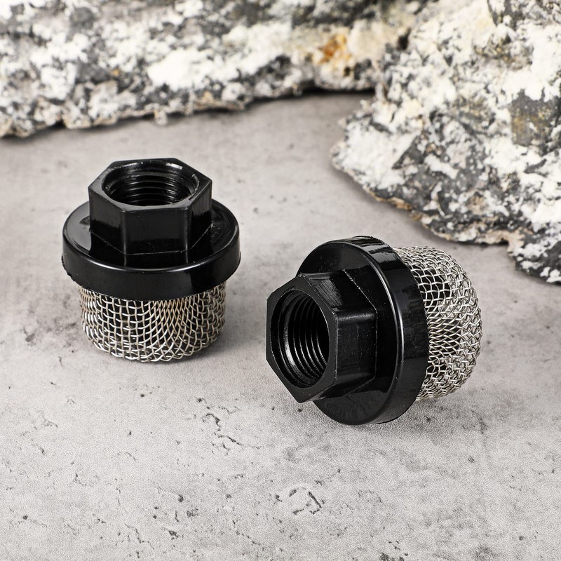 Nuanchu 2 Pcs Hose Inlet Strainer Filter Suction Strainer Garden