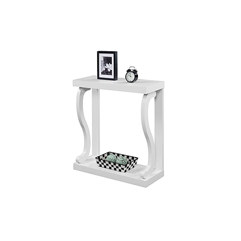 Convenience Concepts Newport Gramercy Console Table, White