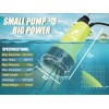 FLUENTPOWER Cordless Submersible Rain Barrel Water Pump Kit 18V Battery