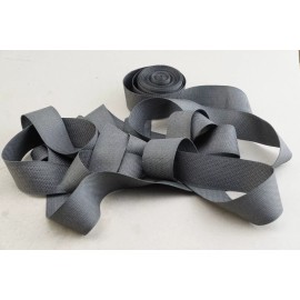 Unknown 10 Yards 1-1/2" Gray Polyester Webbing .025" Thick Lightweight
