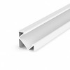 LED Profile in White P3-1 100 cm without Cover for
