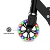 -Wheel Light-Up Kick Scooter, Light Up Deck and Wheels, Height