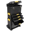 Erie Tools Portable Toolbox Organizer with Foldable Auto-Locking Handle &