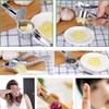 MEELYHOME Rust Proof Garlic Press Mincer Kitchen Gadgets Professional Garlic