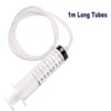 1 Pack 50 ML Syringe for Nutrient Measuring 100cm Tube