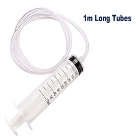 1 Pack 50 ML Syringe for Nutrient Measuring 100cm Tube