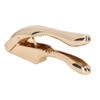 Garlic Press Gold Color Aluminium Alloy Dolphin Style Teeth Design