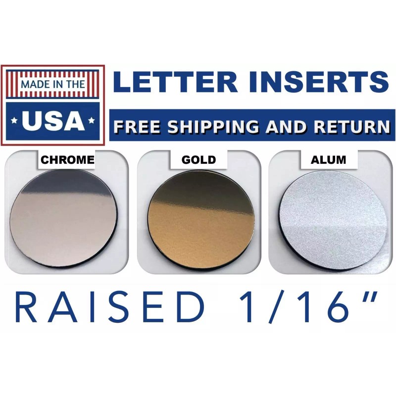 Advanced Trims GLOSS BLACK C7 Engine Cover Plastic Letters For