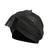 Women's Swim Cap Breathable Nylon Bowknot Bath Turban Swimming Hat