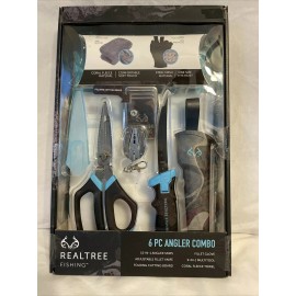 Realtree BRAND NEW REALTREE FISHING 6 PC ANGLER COMBO SET