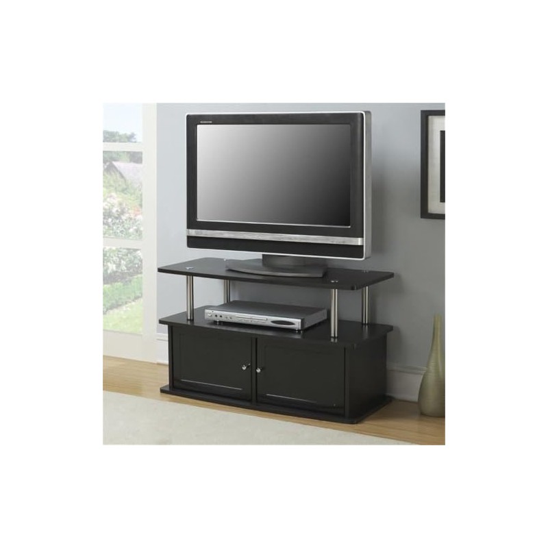 Pemberly Row Easy Assembly 47" TV Stand Entertainment Console with