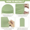 MODFUNS Sage Green Arch Cover 6&6.6&7.2ft Spandex Arch Backdrop Cover